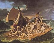 Theodore   Gericault The Raft of the Medusa (sketch) (mk09) oil